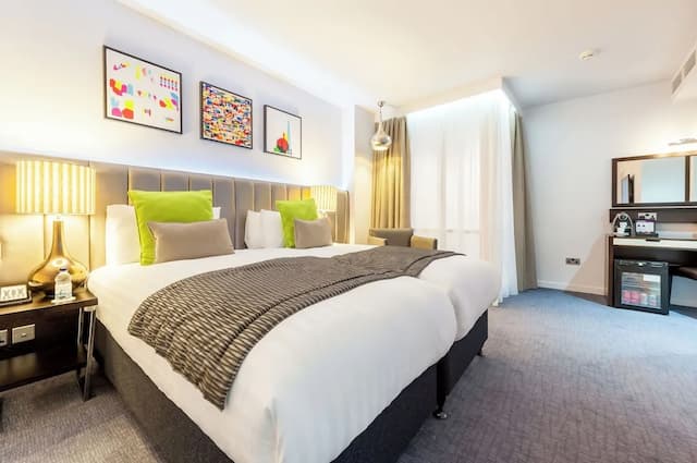 Mercure London Paddington-行政双床房, 2 张单人床-4