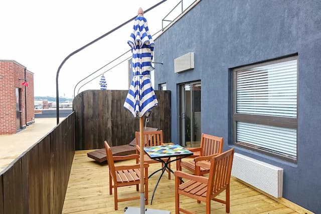 헨리 노만 호텔-럭셔리 펜트하우스, 침실 2개, 발코니-4