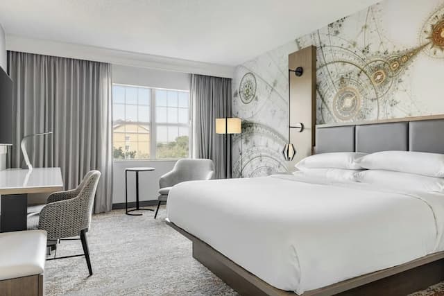 芝加哥米德韋機場萬豪飯店-行政客房, 1 張特大雙人床-6