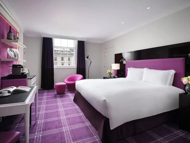 Sofitel London St James-尊荣客房, 1 张特大床 (Luxury Waterloo Place/Pall Mall View)-4