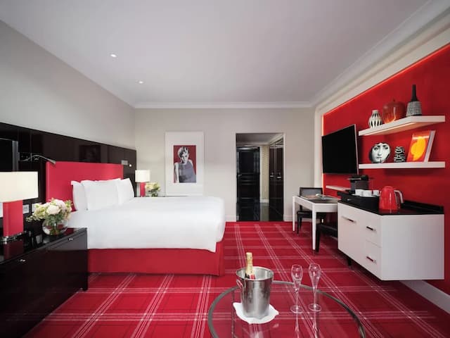 Sofitel London St James-小型套房, 1 张特大床 (Lounge Space, Waterloo Place View)-3