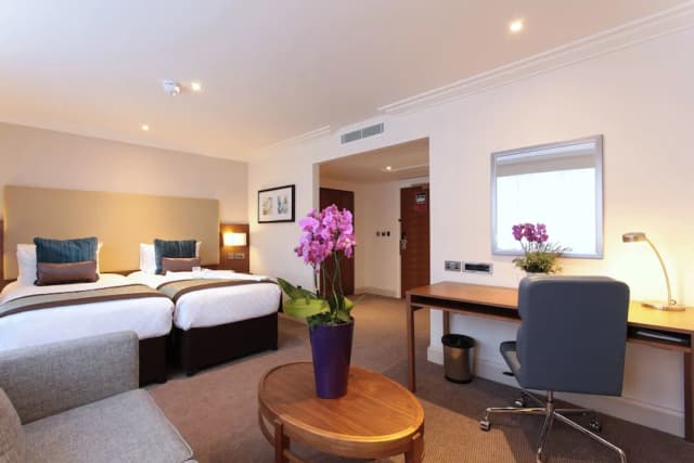 倫敦薊花大理石拱門-豪華雙床房-2