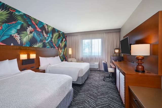 Courtyard by Marriott Oahu North Shore-客房, 2 张大床-1