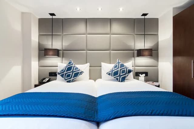 倫敦帕丁頓奇爾沃斯酒店-休閒雙床房-6