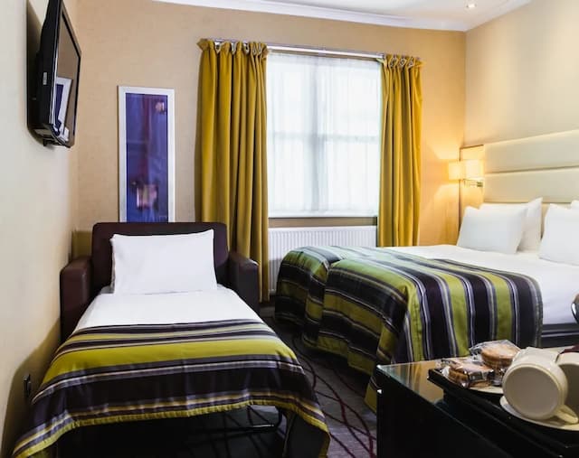 倫敦尊貴海德公園大酒店-豪華三人房-1