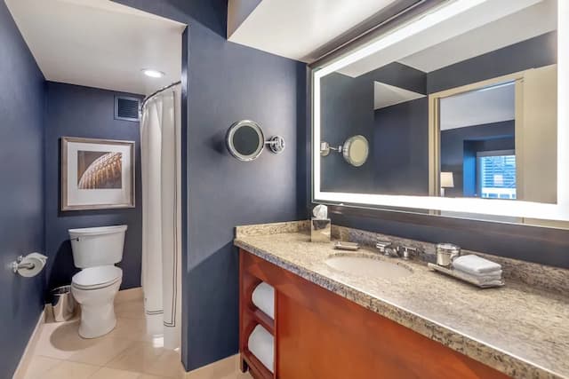 芝加哥歐姆尼飯店-豪華套房, 1 張特大雙人床-5