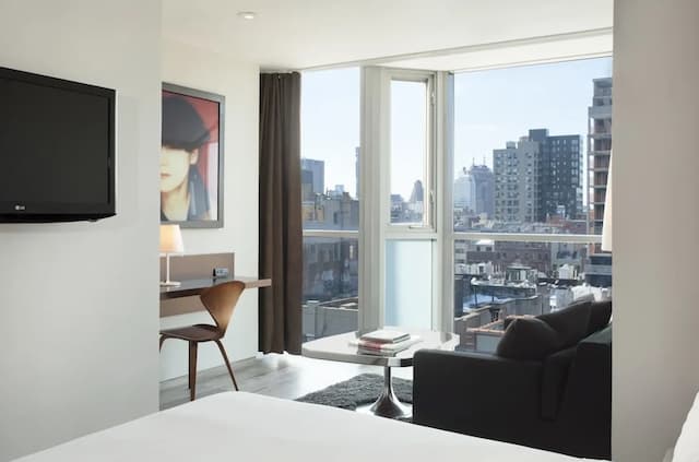 호텔 온 리빙턴-룸, 더블침대 2개-3