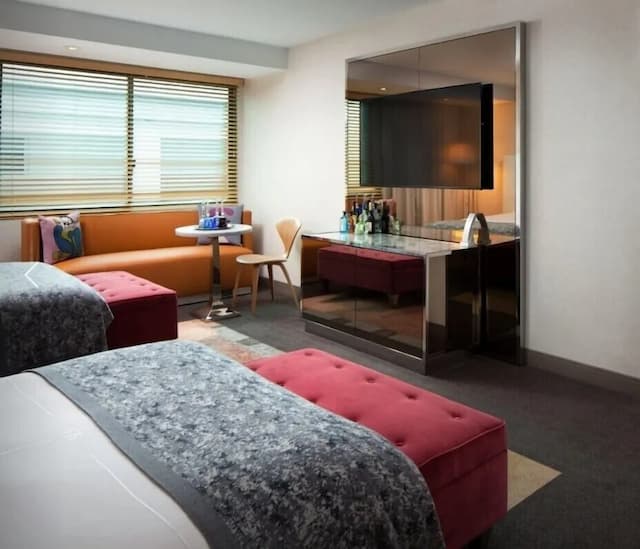 比華利山莊 SLS 豪華精選酒店-尊貴客房, 2 張標準雙人床-3