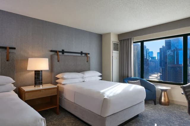 쉐라톤 그랜드 시카고 리버워크-룸, 더블침대 2개-7