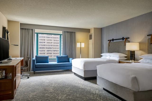 쉐라톤 그랜드 시카고 리버워크-패밀리룸, 더블침대 2개-1