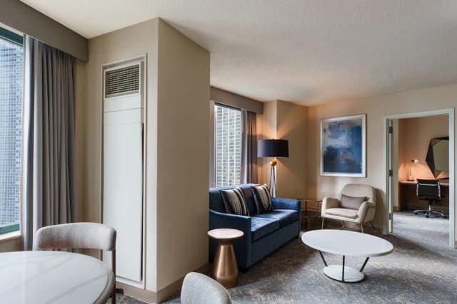 쉐라톤 그랜드 시카고 리버워크-이그제큐티브 스위트, 침실 1개, 호수 전망-4