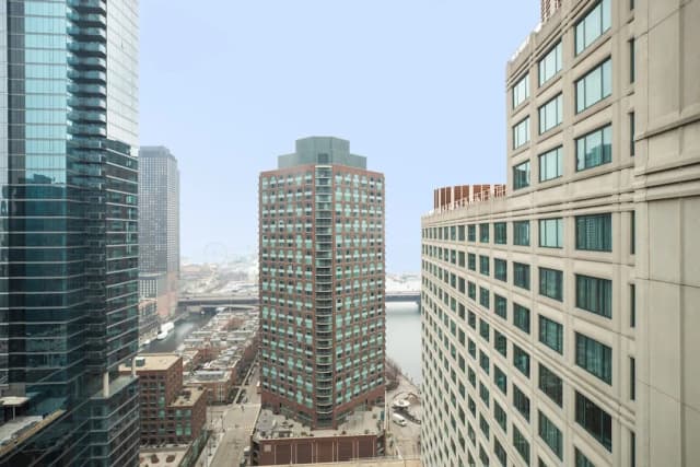 쉐라톤 그랜드 시카고 리버워크-스위트, 침실 1개, 호수 전망-12