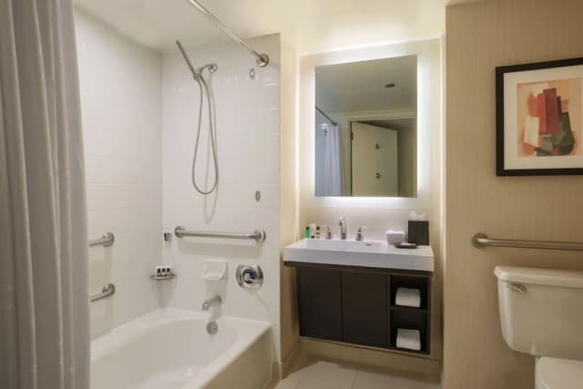 쉐라톤 그랜드 시카고 리버워크-룸, 킹사이즈침대 1개 (Mobility/Hearing Accessible, Tub)-5