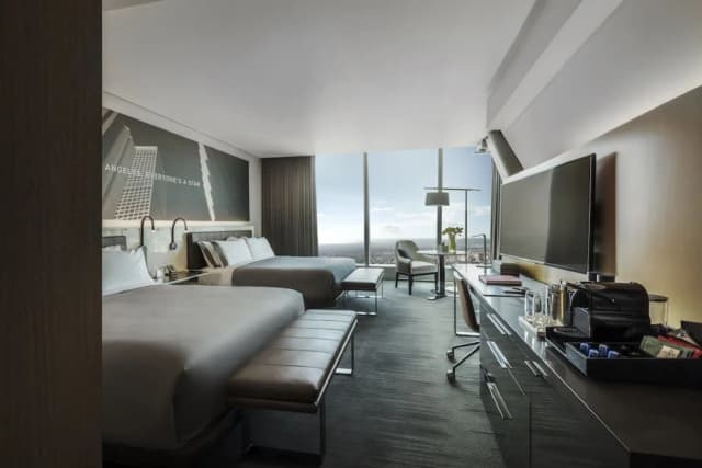 InterContinental Los Angeles Downtown by IHG-Classic Room, 2 Queen Beds, Club Lounge Access, City View-1