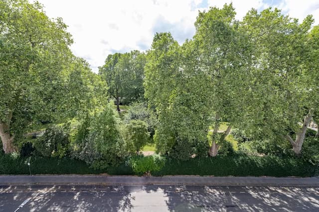 더 구덴어프 호텔 런던-패밀리룸, 더블침대 1개 및 소파베드, 정원 전망-6