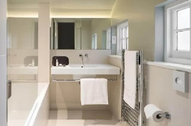 더 구덴어프 호텔 런던-패밀리룸, 더블침대 1개 및 소파베드, 정원 전망-7