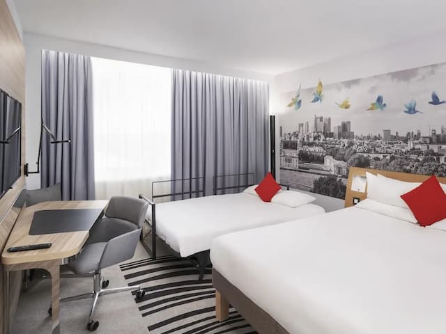 ノボテル ロンドン エクセル-スーペリア ルーム クイーンベッド 1 台ソファーベッド付き-4