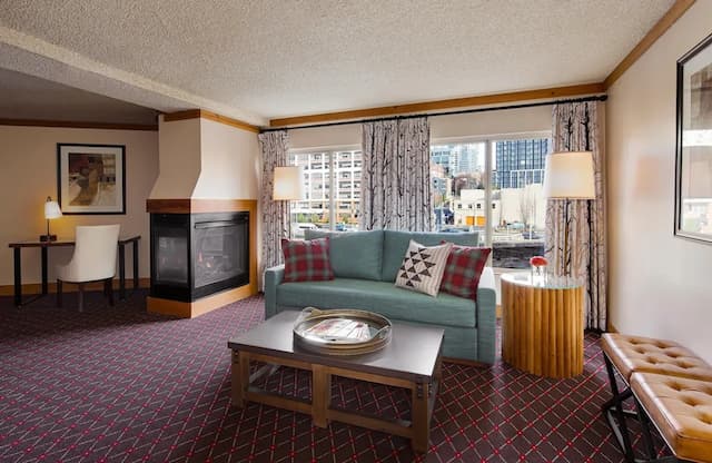 ザ エッジウォーター ホテル-スイート 1 ベッドルーム シティビュー-6