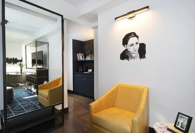 더 렌윅-갤러리 스위트, 킹사이즈침대 1개 및 소파베드-3