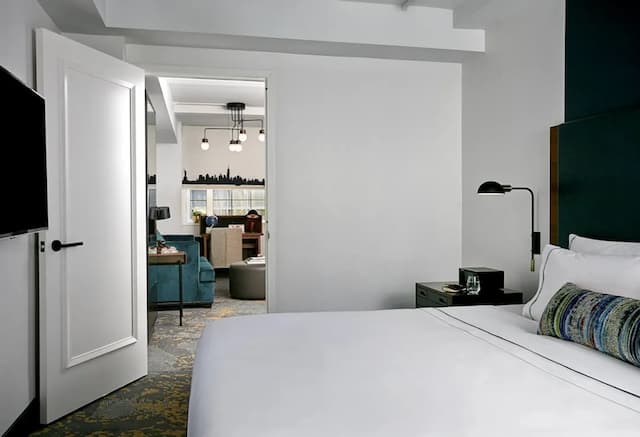 더 렌윅-갤러리 스위트, 킹사이즈침대 1개 및 소파베드-7