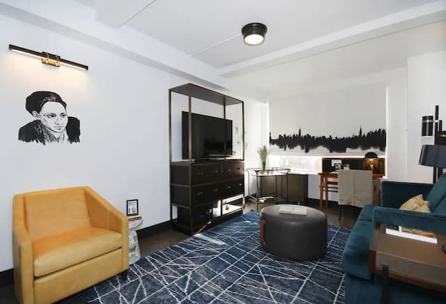 더 렌윅-갤러리 스위트, 킹사이즈침대 1개 및 소파베드-2