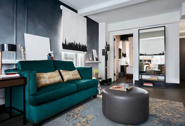 더 렌윅-갤러리 스위트, 킹사이즈침대 1개 및 소파베드-1