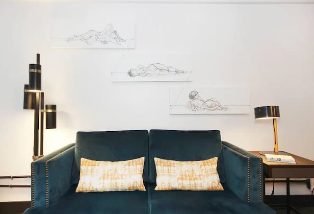 더 렌윅-갤러리 스위트, 킹사이즈침대 1개 및 소파베드-12