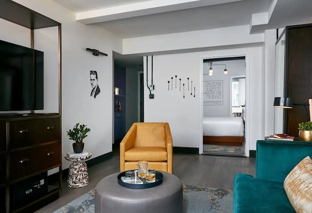 더 렌윅-갤러리 스위트, 킹사이즈침대 1개 및 소파베드-10