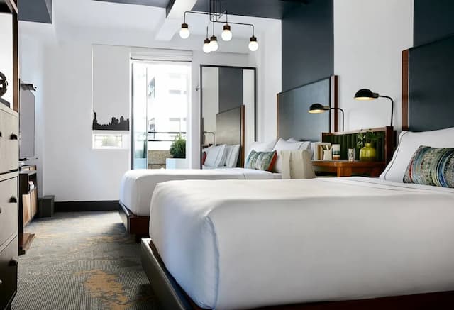 더 렌윅-갤러리룸, 퀸사이즈침대 2개-7