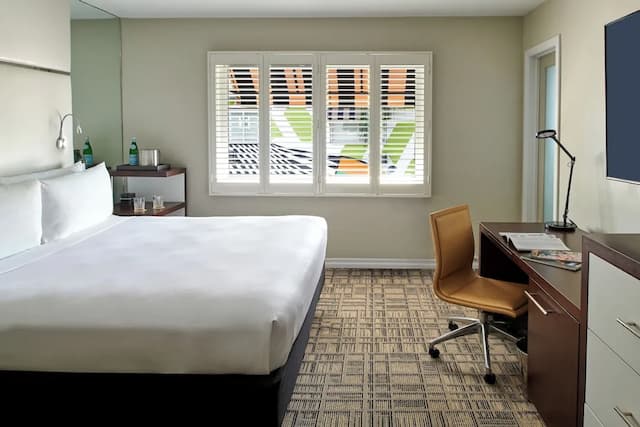 ホテル ジギー ロサンゼルス-ルーム キングベッド 1 台 プールビュー-6