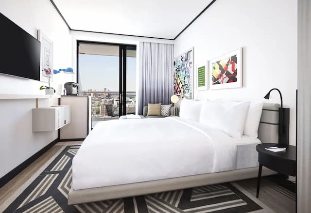 더 윌리엄 베일-룸, 킹사이즈침대 1개, 발코니-2