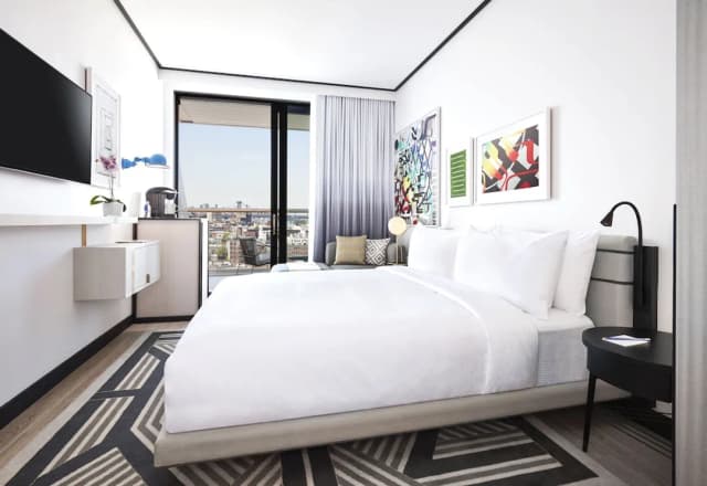 ザ ウィリアムズ ベール-ルーム キングベッド 1 台 バルコニー (Gotham, ADA)-2