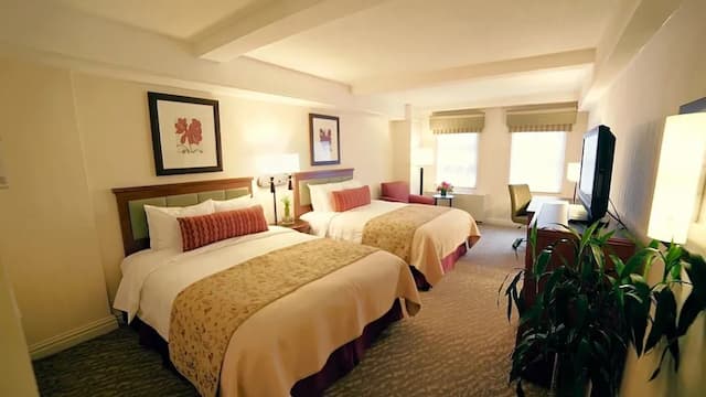 聖卡洛斯酒店-豪華客房, 2 張加大雙人床-1