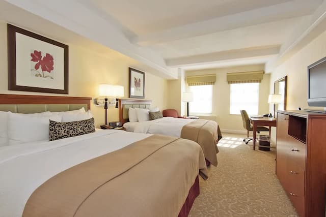 聖卡洛斯酒店-豪華客房, 2 張加大雙人床-4