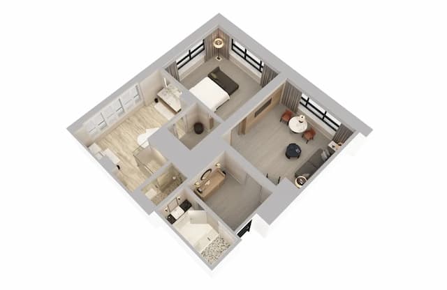 ザ リッツ カールトン シカゴ-スイート 1 ベッドルーム タワー-3