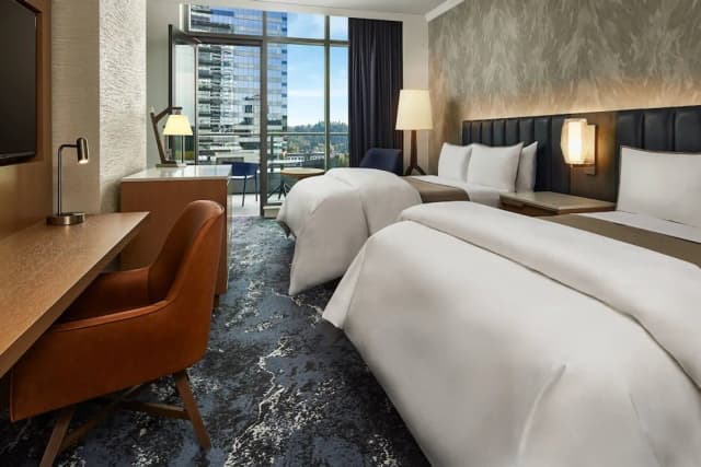 웨스틴 벨뷰-그랜드룸, 퀸사이즈침대 2개, 발코니-3