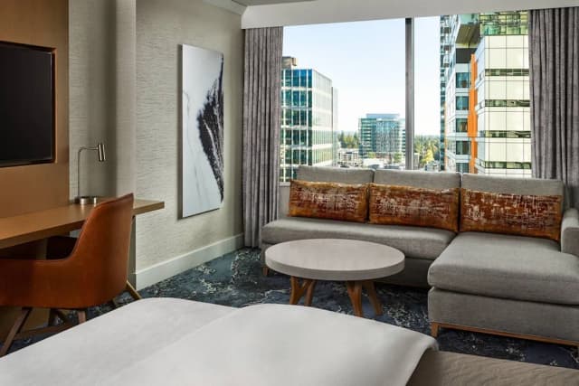 웨스틴 벨뷰-디럭스룸, 킹사이즈침대 1개 (Mobility/Hearing Accessible, Tub)-2