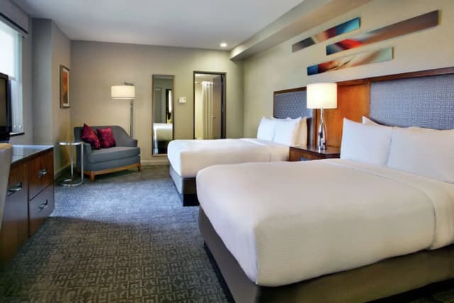 Hilton Chicago-Room, 2 Double Beds, Accessible (3x3 Shower, Mobility & Hearing)-4