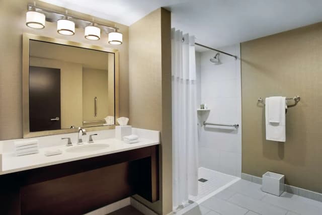 Hilton Chicago-Room, 2 Double Beds, Accessible (3x3 Shower, Mobility & Hearing)-7