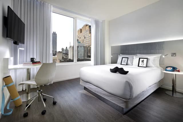 紐約諾瑪德美利亞怡思得飯店-The Innside Room King - City View-4
