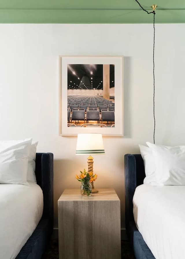 パリハウス ウエスト ハリウッド アット ビバリー ヒルズ-スタンダード ルーム クイーンベッド 2 台 電子レンジ (Double - 2 Queen Beds)-3