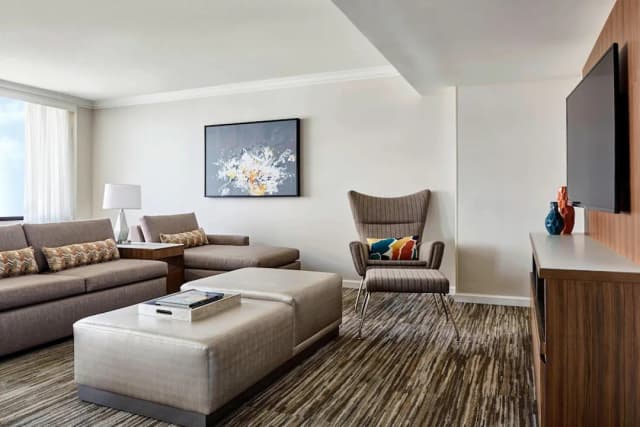 휴스턴 메리어트 메디컬 센터/뮤지엄 디스트릭트-이그제큐티브 스위트, 침실 1개-6