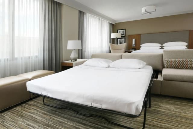 휴스턴 메리어트 메디컬 센터/뮤지엄 디스트릭트-이그제큐티브 스위트, 침실 1개-5