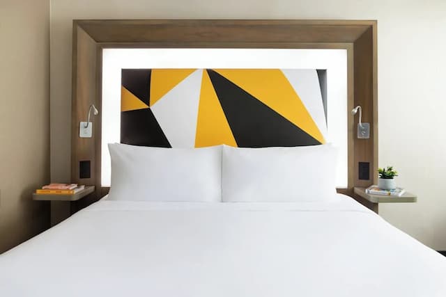 M 소셜 호텔 타임스 스퀘어 뉴욕-룸, 킹사이즈침대 1개, 시내 전망 (Social)-6