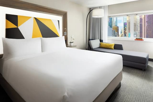 M 소셜 호텔 타임스 스퀘어 뉴욕-룸, 킹사이즈침대 1개, 시내 전망 (Social)-4