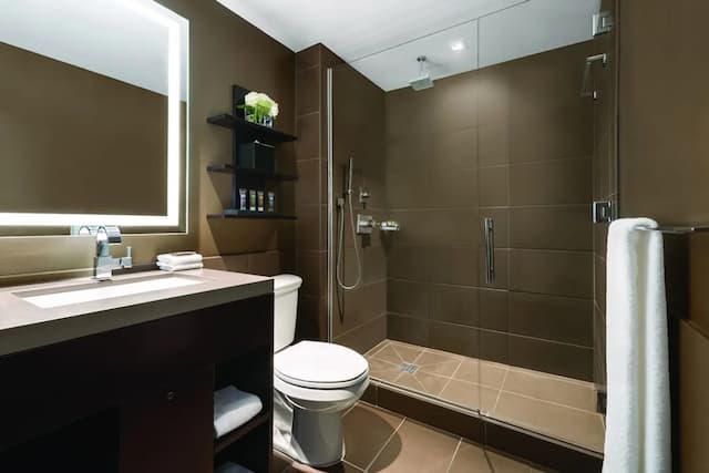 M 소셜 호텔 타임스 스퀘어 뉴욕-디럭스룸, 킹사이즈침대 1개 (Times Square)-3