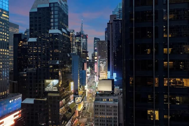 M 소셜 호텔 타임스 스퀘어 뉴욕-디럭스룸, 킹사이즈침대 1개 (Times Square)-18