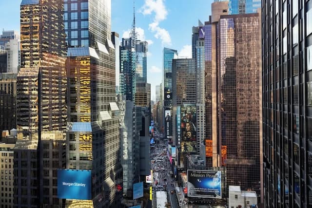 M 소셜 호텔 타임스 스퀘어 뉴욕-프리미어룸, 더블침대 2개 (Times Square)-10