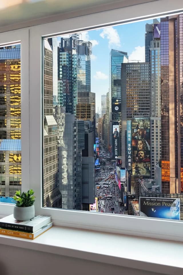 M 소셜 호텔 타임스 스퀘어 뉴욕-프리미어룸, 더블침대 2개 (Times Square)-9