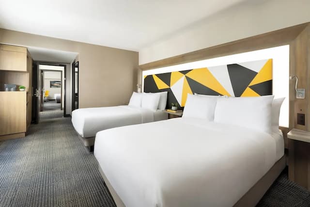 M 소셜 호텔 타임스 스퀘어 뉴욕-패밀리룸-5